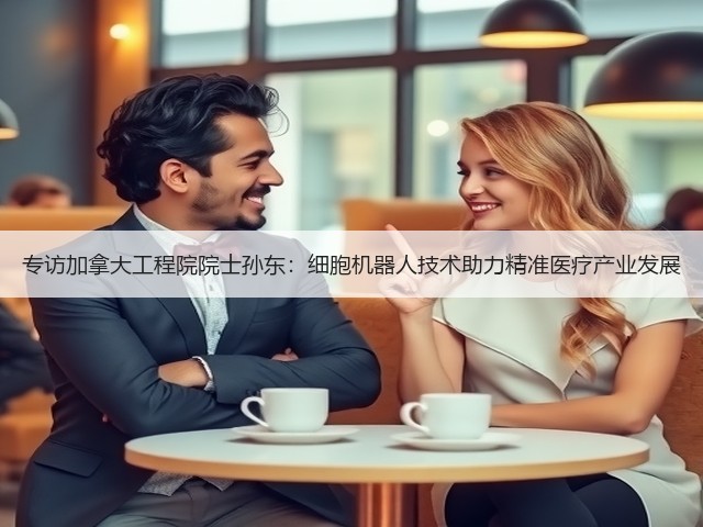 专访加拿大工程院院士孙东：细胞机器人技术助力精准医疗产业发展(图1)