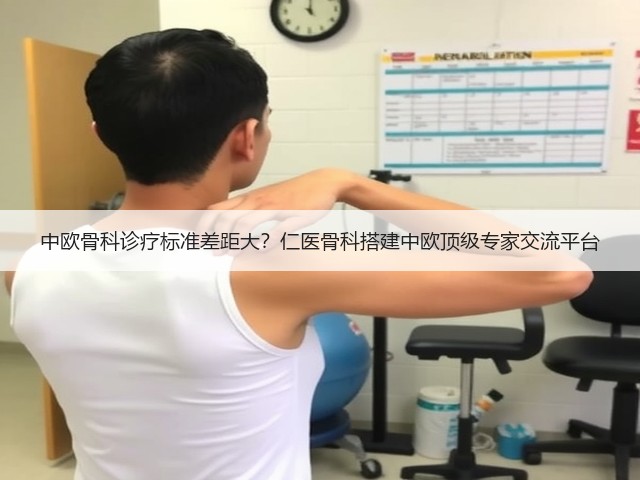 中欧骨科诊疗标准差距大?仁医骨科搭建中欧顶级专家交流平台(图1) 中欧骨科诊疗标准差距大?仁医骨科搭建中欧顶级专家交流平台(图1)