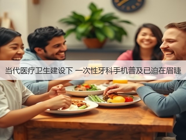 当代医疗卫生建设下 一次性牙科手机普及已迫在眉睫(图2) 当代医疗卫生建设下 一次性牙科手机普及已迫在眉睫(图2)