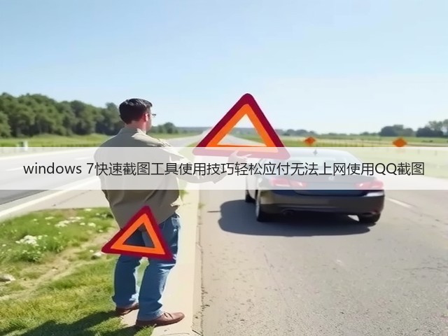 windows 7快速截图工具使用技巧轻松应付无法上网使用QQ截图(图2) windows 7快速截图工具使用技巧轻松应付无法上网使用QQ截图(图2)