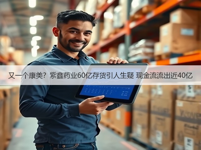 又一个康美？紫鑫药业60亿存货引人生疑 现金流流出近40亿(图2)