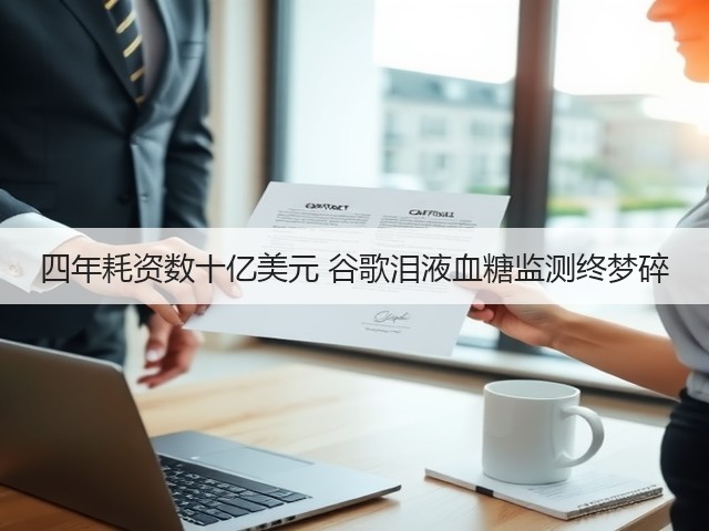 四年耗资数十亿美元 谷歌泪液血糖监测终梦碎(图3) 四年耗资数十亿美元 谷歌泪液血糖监测终梦碎(图3)
