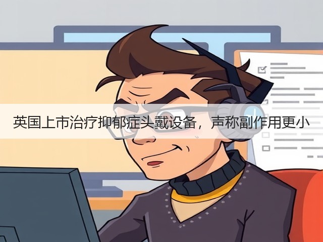 英国上市治疗抑郁症头戴设备,声称副作用更小(图2) 英国上市治疗抑郁症头戴设备,声称副作用更小(图2)