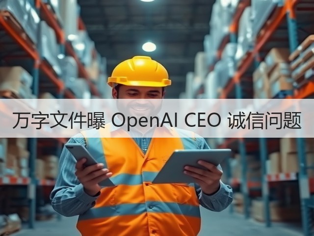 万字文件曝 OpenAI CEO 诚信问题(图2) 万字文件曝 OpenAI CEO 诚信问题(图2)