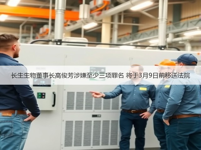 长生生物董事长高俊芳涉嫌至少三项罪名 将于3月9日前移送法院(图3) 长生生物董事长高俊芳涉嫌至少三项罪名 将于3月9日前移送法院(图3)