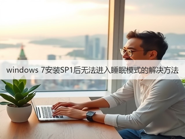 windows 7安装SP1后无法进入睡眠模式的解决方法(图1)