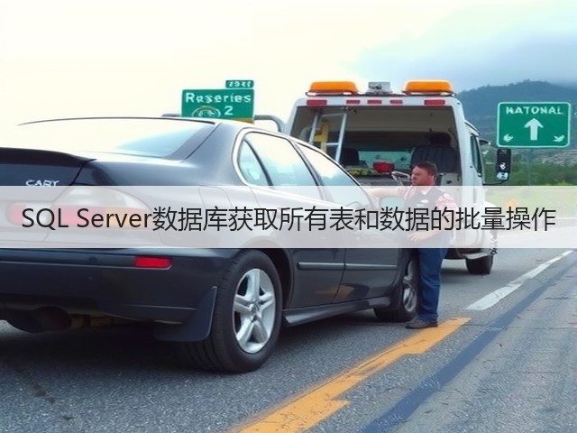 SQL Server数据库获取所有表和数据的批量操作(图1)