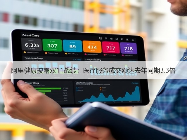 阿里健康披露双11战绩：医疗服务成交额达去年同期3.3倍(图1)