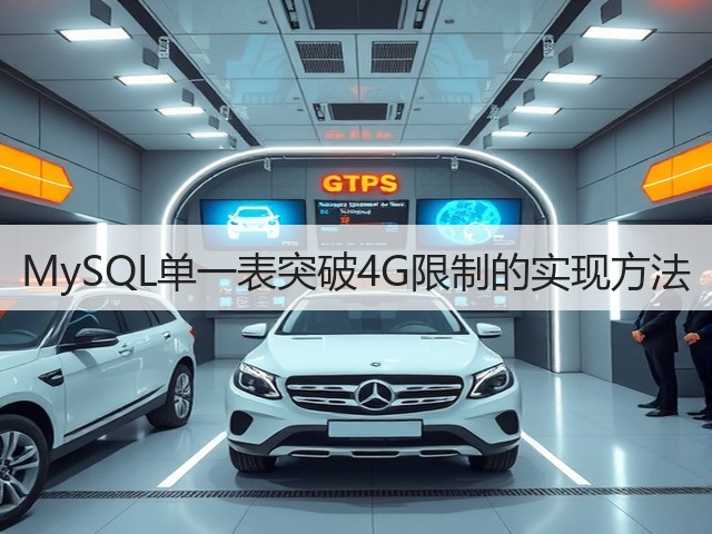 MySQL单一表突破4G限制的实现方法(图2) MySQL单一表突破4G限制的实现方法(图2)