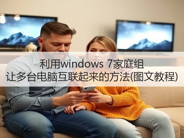 利用windows 7家庭组 让多台电脑互联起来的方法(图文教程)(图2) 利用windows 7家庭组 让多台电脑互联起来的方法(图文教程)(图2)
