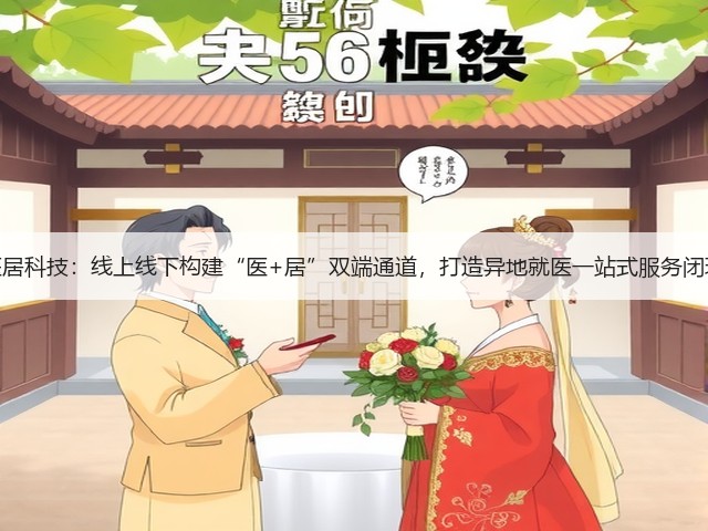 医居科技：线上线下构建“医+居”双端通道，打造异地就医一站式服务闭环(图2)