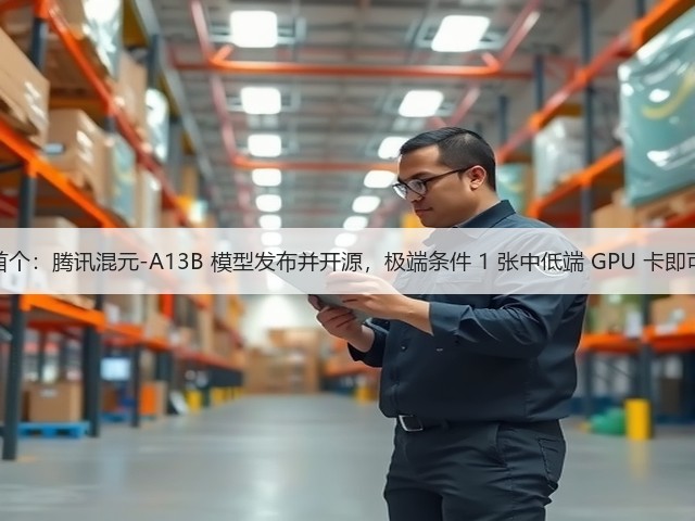 业界首个:腾讯混元-A13B 模型发布并开源,极端条件 1 张中低端 GPU 卡即可部署(图1) 业界首个:腾讯混元-A13B 模型发布并开源,极端条件 1 张中低端 GPU 卡即可部署(图1)
