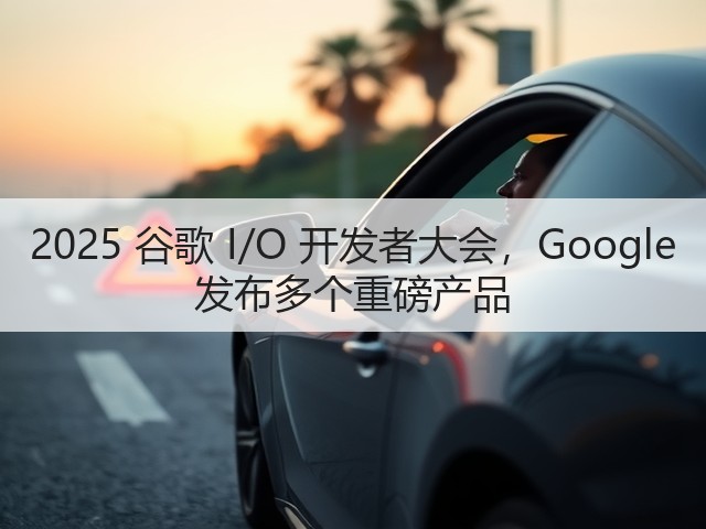 2025 谷歌 I/O 开发者大会，Google 发布多个重磅产品(图1)