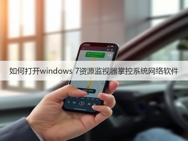 如何打开windows 7资源监视器掌控系统网络软件(图3)
