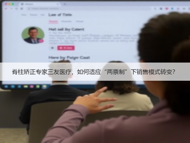 脊柱矫正专家三友医疗,如何适应“两票制”下销售模式转变?(图1) 脊柱矫正专家三友医疗,如何适应“两票制”下销售模式转变?(图1)