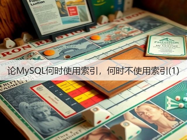 论MySQL何时使用索引，何时不使用索引(1)(图2)