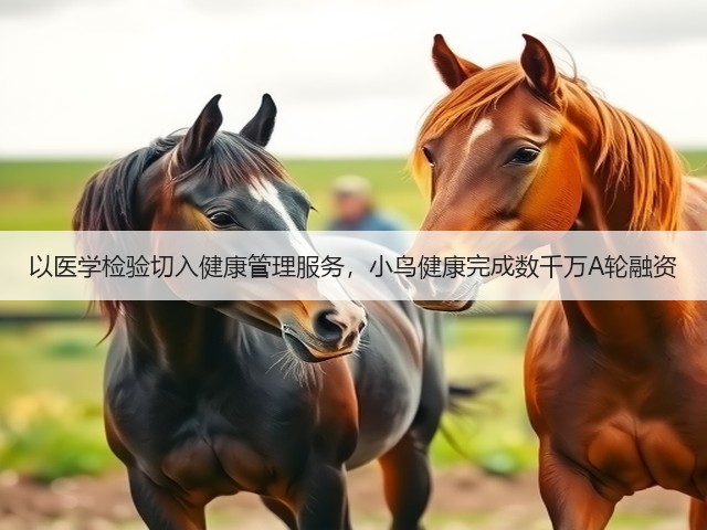 以医学检验切入健康管理服务，小鸟健康完成数千万A轮融资(图2)