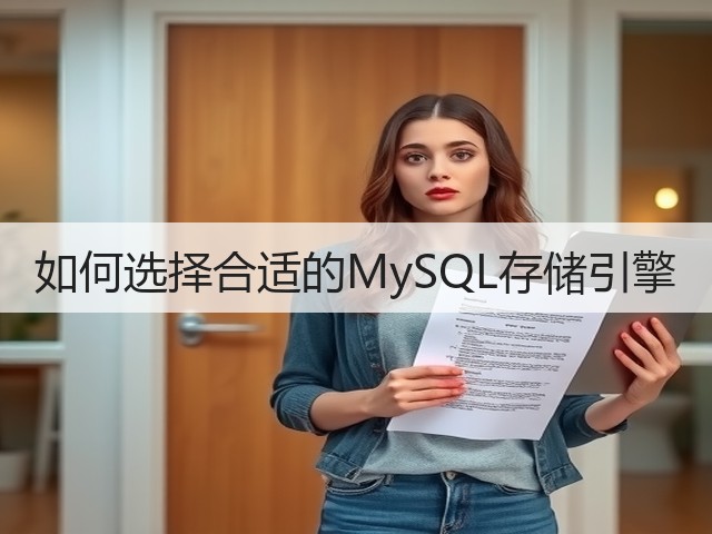 如何选择合适的MySQL存储引擎(图3)