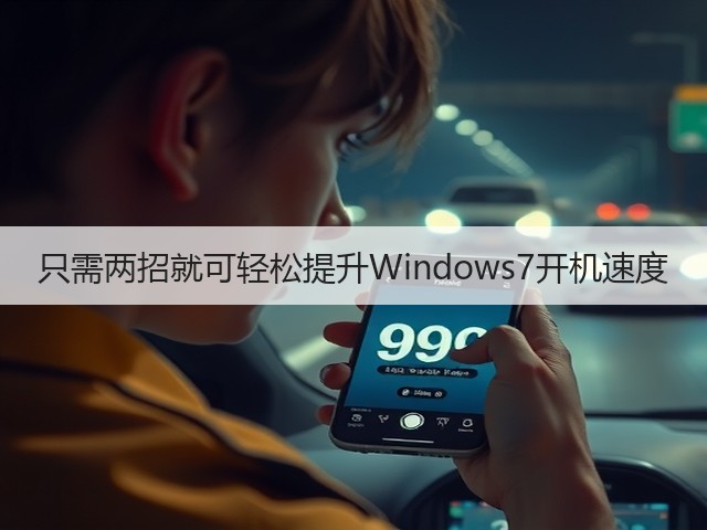 只需两招就可轻松提升Windows7开机速度(图1) 只需两招就可轻松提升Windows7开机速度(图1)