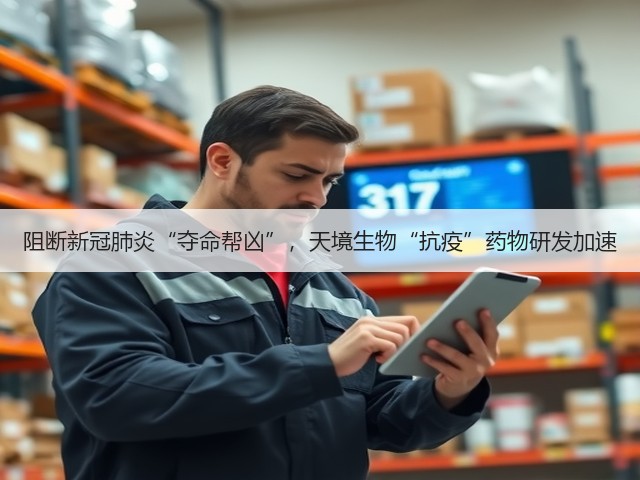 阻断新冠肺炎“夺命帮凶”,天境生物“抗疫”药物研发加速(图2) 阻断新冠肺炎“夺命帮凶”,天境生物“抗疫”药物研发加速(图2)