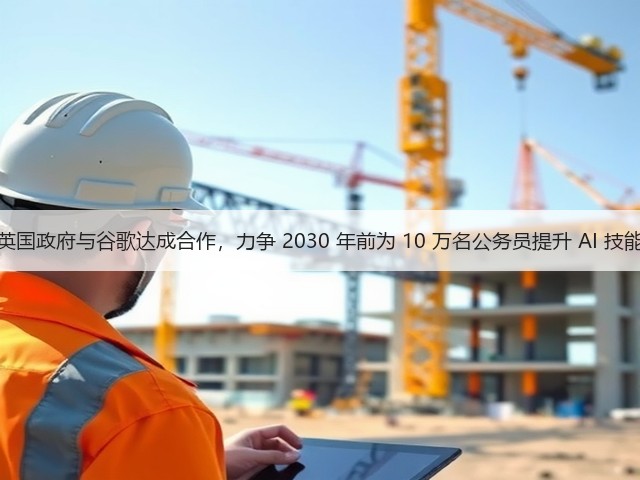 英国政府与谷歌达成合作,力争 2030 年前为 10 万名公务员提升 AI 技能(图1) 英国政府与谷歌达成合作,力争 2030 年前为 10 万名公务员提升 AI 技能(图1)