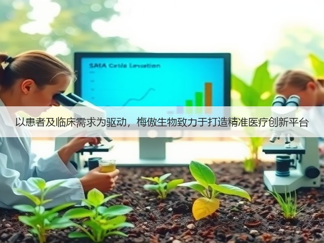 以患者及临床需求为驱动,梅傲生物致力于打造精准医疗创新平台(图2) 以患者及临床需求为驱动,梅傲生物致力于打造精准医疗创新平台(图2)