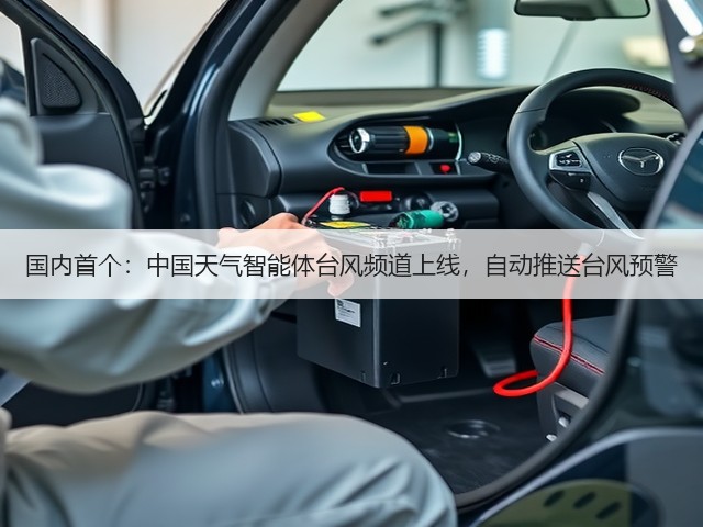 国内首个：中国天气智能体台风频道上线，自动推送台风预警(图1)
