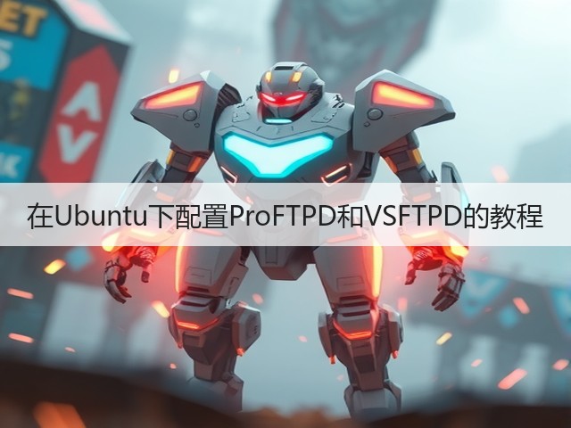 在Ubuntu下配置ProFTPD和VSFTPD的教程(图2)