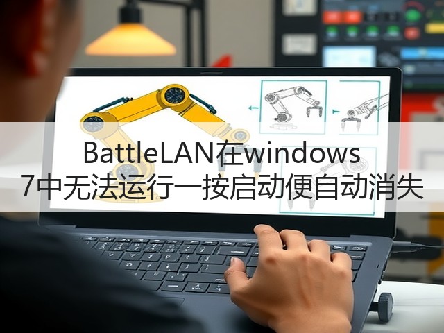 BattleLAN在windows 7中无法运行一按启动便自动消失(图1) BattleLAN在windows 7中无法运行一按启动便自动消失(图1)
