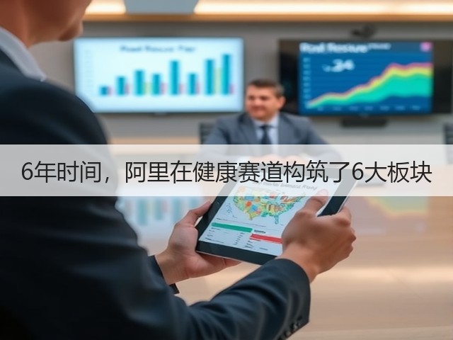 6年时间，阿里在健康赛道构筑了6大板块(图3)