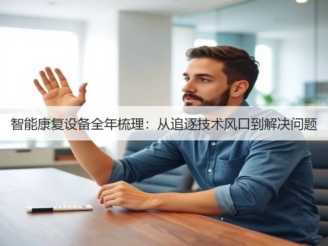 智能康复设备全年梳理:从追逐技术风口到解决问题(图1) 智能康复设备全年梳理:从追逐技术风口到解决问题(图1)