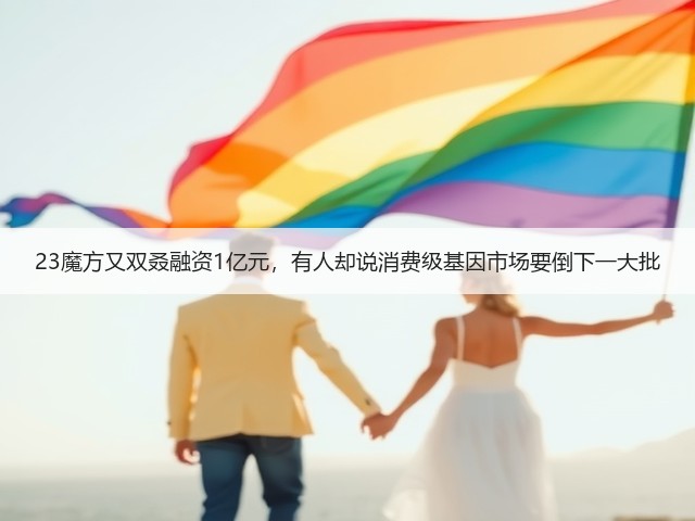 23魔方又双叒融资1亿元，有人却说消费级基因市场要倒下一大批(图2)