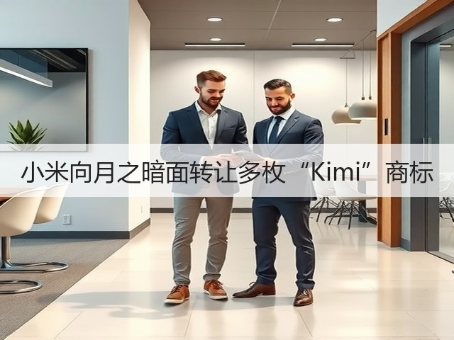 小米向月之暗面转让多枚“Kimi”商标(图2)