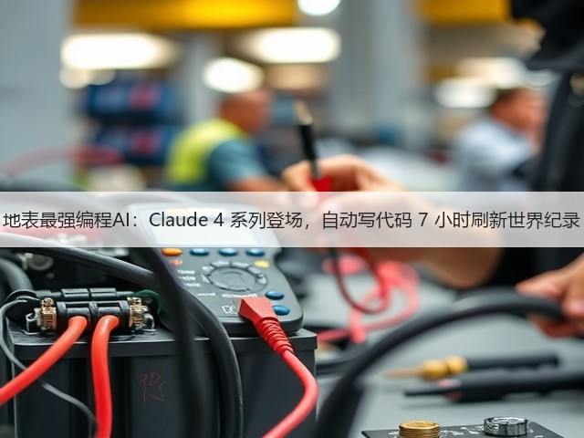 地表最强编程AI:Claude 4 系列登场,自动写代码 7 小时刷新世界纪录(图1) 地表最强编程AI:Claude 4 系列登场,自动写代码 7 小时刷新世界纪录(图1)