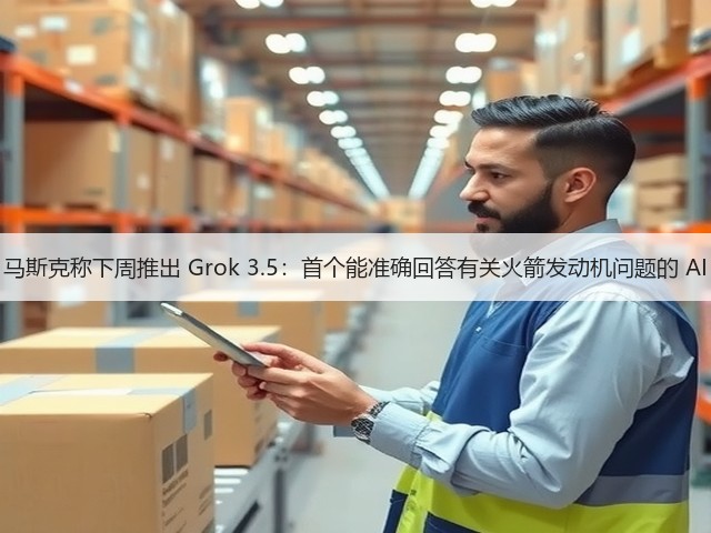 马斯克称下周推出 Grok 3.5：首个能准确回答有关火箭发动机问题的 AI(图1)