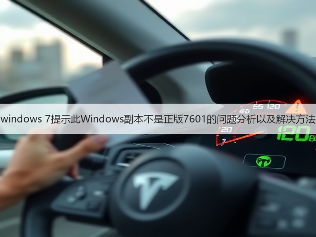 windows 7提示此Windows副本不是正版7601的问题分析以及解决方法(图2) windows 7提示此Windows副本不是正版7601的问题分析以及解决方法(图2)