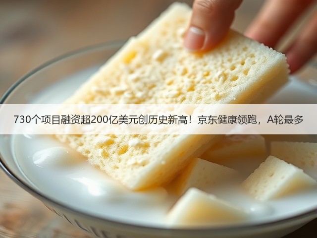730个项目融资超200亿美元创历史新高！京东健康领跑，A轮最多(图2)