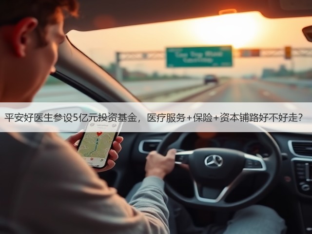 平安好医生参设5亿元投资基金,医疗服务+保险+资本铺路好不好走?(图1) 平安好医生参设5亿元投资基金,医疗服务+保险+资本铺路好不好走?(图1)