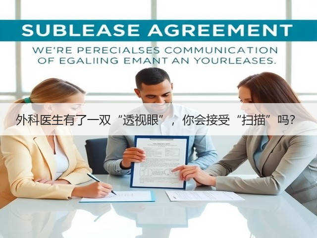 外科医生有了一双“透视眼”,你会接受“扫描”吗?(图3) 外科医生有了一双“透视眼”,你会接受“扫描”吗?(图3)