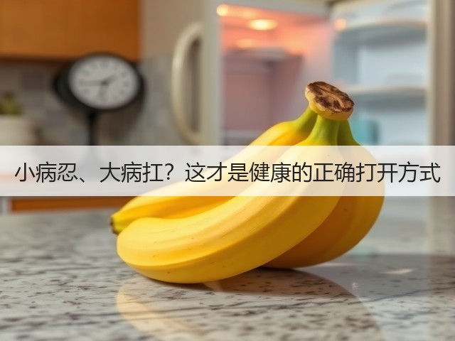 小病忍、大病扛？这才是健康的正确打开方式(图3)