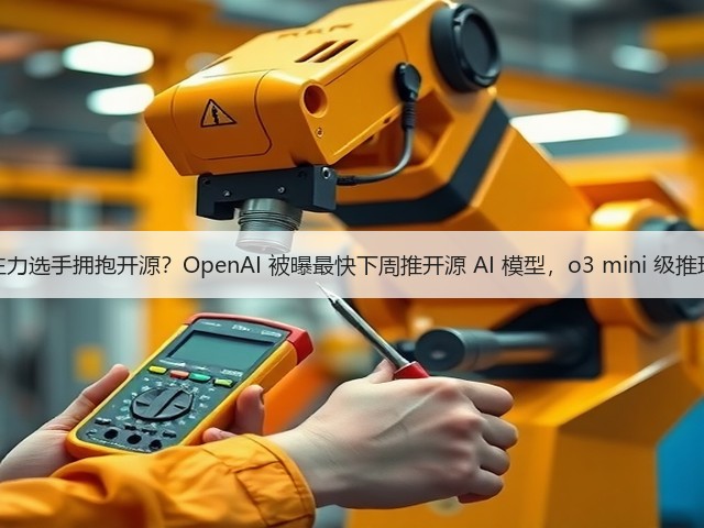 闭源主力选手拥抱开源?OpenAI 被曝最快下周推开源 AI 模型,o3 mini 级推理能力(图3) 闭源主力选手拥抱开源?OpenAI 被曝最快下周推开源 AI 模型,o3 mini 级推理能力(图3)