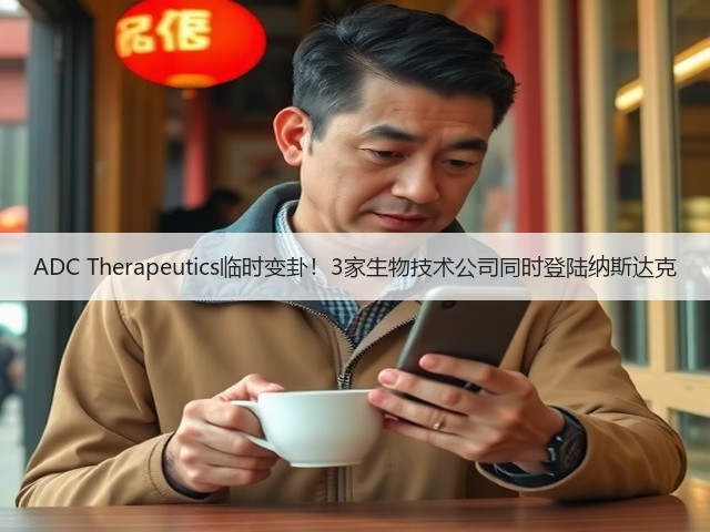 ADC Therapeutics临时变卦！3家生物技术公司同时登陆纳斯达克(图3)