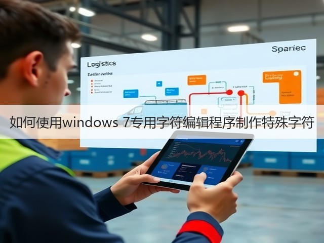 如何使用windows 7专用字符编辑程序制作特殊字符(图1) 如何使用windows 7专用字符编辑程序制作特殊字符(图1)