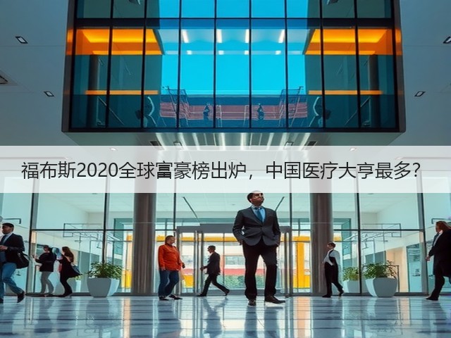 福布斯2020全球富豪榜出炉,中国医疗大亨最多?(图1) 福布斯2020全球富豪榜出炉,中国医疗大亨最多?(图1)