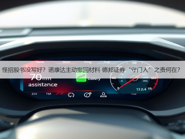 怪招股书没写好?诺康达主动撤回材料 德邦证券“守门人”之责何在?(图1) 怪招股书没写好?诺康达主动撤回材料 德邦证券“守门人”之责何在?(图1)