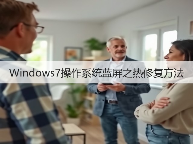 Windows7操作系统蓝屏之热修复方法(图1) Windows7操作系统蓝屏之热修复方法(图1)