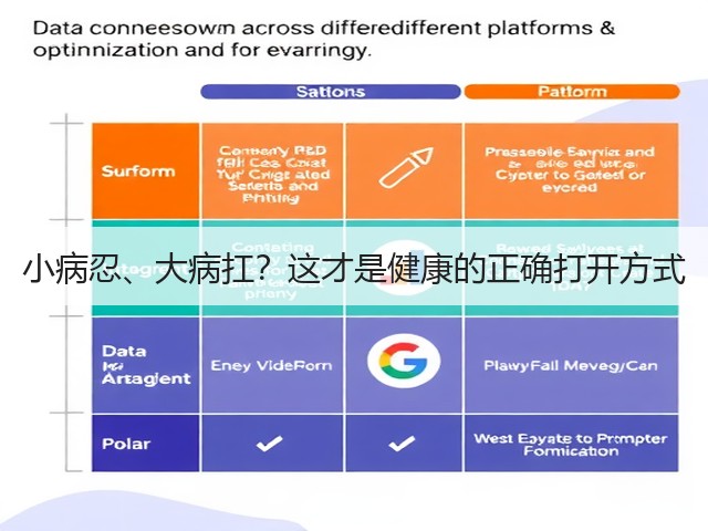 小病忍、大病扛？这才是健康的正确打开方式(图1)
