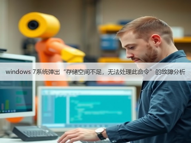 windows 7系统弹出“存储空间不足,无法处理此命令”的故障分析(图3) windows 7系统弹出“存储空间不足,无法处理此命令”的故障分析(图3)