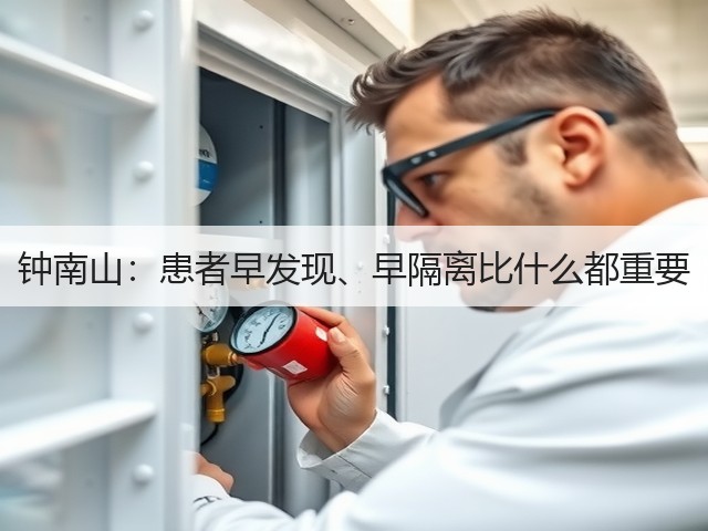 钟南山:患者早发现、早隔离比什么都重要(图3) 钟南山:患者早发现、早隔离比什么都重要(图3)