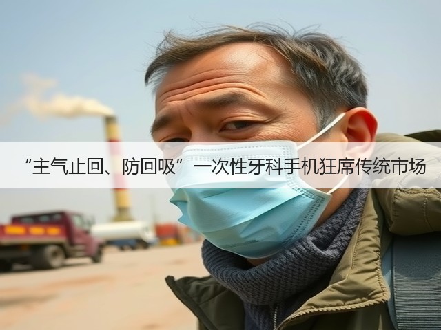 “主气止回、防回吸”一次性牙科手机狂席传统市场(图3)